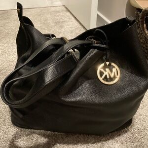Michael Kors genuine leather hobo bag